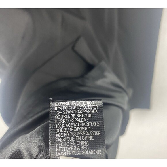 Tahari Arthur S Levine Dress Womens 10 Black Sleeveless Formal Elegant Dress - Picture 11 of 11